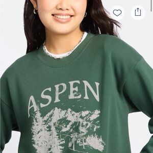 Nine Britton Forest Green Aspen Sweatshirt, Size L, NWT, from Stitch Fix